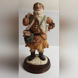 1994 Charming St. Nicholas 11" Figurine in Orange and Cream